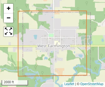 Area schools map